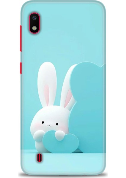 Samsung Galaxy A10 Hd Baskılı Kılıf + Seramik Tam Kaplayan Ekran Koruyucu 73