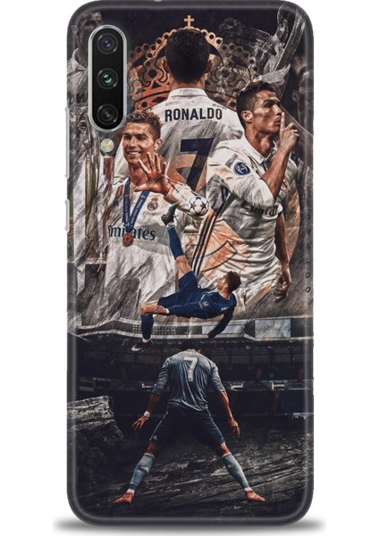 Xiaomi Mi A3 Kılıf Hd Baskılı Kılıf + Seramik Tam Kaplayan Ekran Koruyucu 10