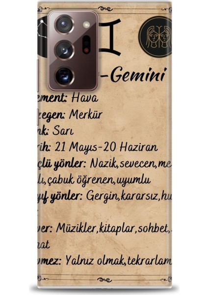 Samsung Galaxy Note 20 Ultra Hd Baskılı Kılıf + Seramik Tam Kaplayan Ekran Koruyucu 471