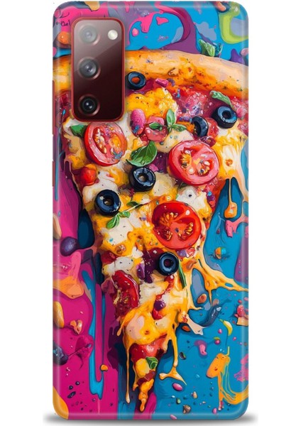 Samsung Galaxy S20 Fe Hd Baskılı Kılıf + Seramik Tam Kaplayan Ekran Koruyucu 450