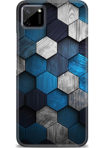 Realme C11 Kılıf Hd Baskılı Kılıf + Seramik Tam Kaplayan Ekran Koruyucu 323
