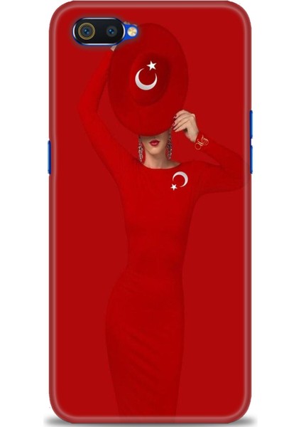 Realme C2 Kılıf Hd Baskılı Kılıf + Seramik Tam Kaplayan Ekran Koruyucu 241