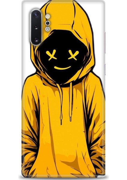 Samsung Galaxy Note 10 Plus Hd Baskılı Kılıf + Seramik Tam Kaplayan Ekran Koruyucu 358