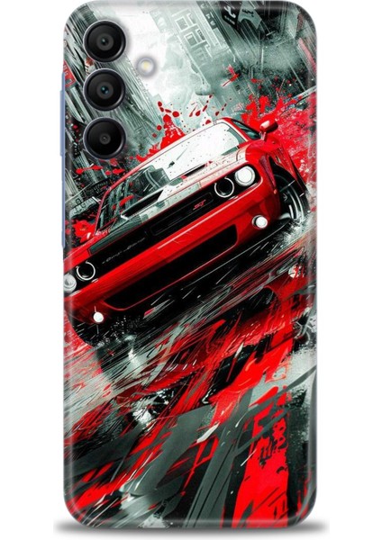 Samsung Galaxy A25 5g Hd Baskılı Kılıf + Seramik Tam Kaplayan Ekran Koruyucu 106