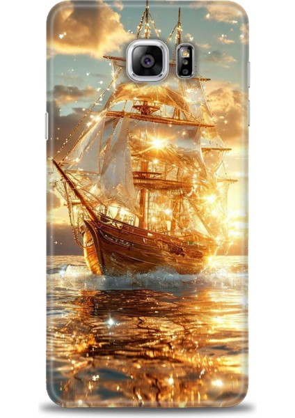 Samsung Galaxy Note 5 Hd Baskılı Kılıf + Seramik Tam Kaplayan Ekran Koruyucu 234