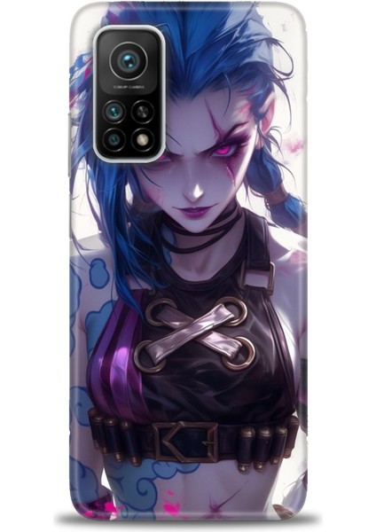 Xiaomi Mi 10T Kılıf Hd Baskılı Kılıf + Seramik Tam Kaplayan Ekran Koruyucu 276