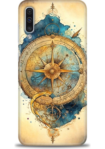 Samsung Galaxy A30S Hd Baskılı Kılıf + Seramik Tam Kaplayan Ekran Koruyucu 89
