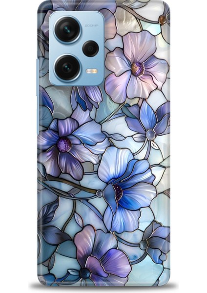 Xiaomi Redmi Note 12 Pro Plus Hd Baskılı Kılıf + Seramik Tam Kaplayan Ekran Koruyucu 333