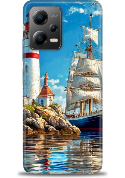 Xiaomi Poco X5 5g Kılıf Hd Baskılı Kılıf + Seramik Tam Kaplayan Ekran Koruyucu 239