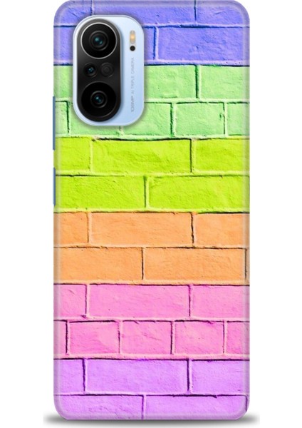 Xiaomi Redmi K40 Pro Hd Baskılı Kılıf + Seramik Tam Kaplayan Ekran Koruyucu 439
