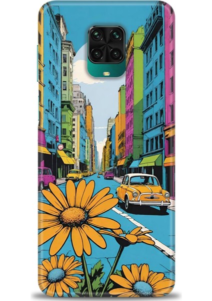 Xiaomi Redmi Note 9s Hd Baskılı Kılıf + Seramik Tam Kaplayan Ekran Koruyucu 449