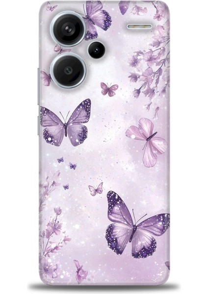 Xiaomi Redmi Note 13 Pro Plus Hd Baskılı Kılıf + Seramik Tam Kaplayan Ekran Koruyucu 292