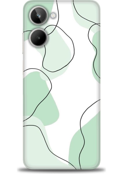 Realme 10 4g Kılıf Hd Baskılı Kılıf + Seramik Tam Kaplayan Ekran Koruyucu 175