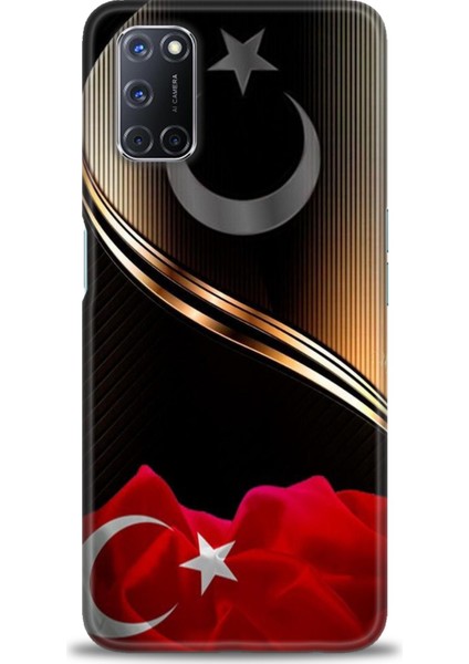 Oppo A92 Kılıf Hd Baskılı Kılıf + Seramik Tam Kaplayan Ekran Koruyucu 33