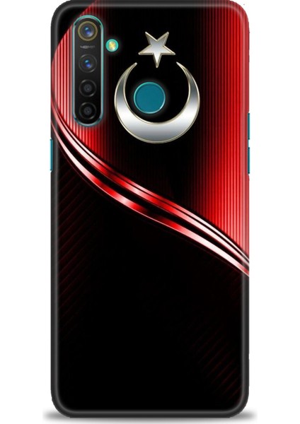 Realme 5 Pro Kılıf Hd Baskılı Kılıf + Seramik Tam Kaplayan Ekran Koruyucu 31