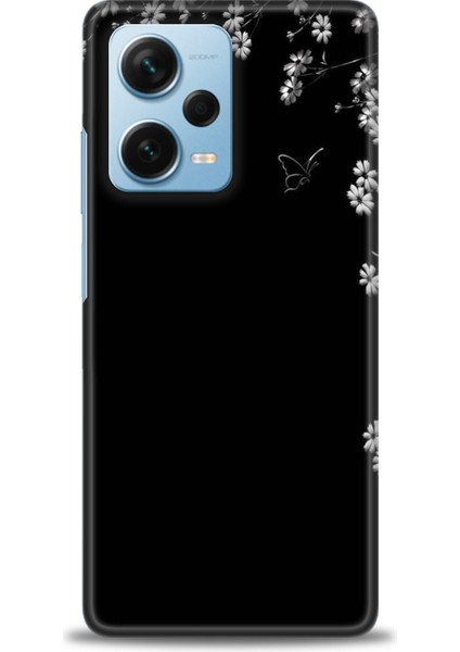 Xiaomi Redmi Note 12 Pro Plus Hd Baskılı Kılıf + Seramik Tam Kaplayan Ekran Koruyucu 140