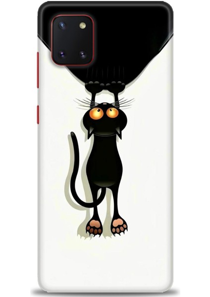 Samsung Galaxy A81 Hd Baskılı Kılıf + Seramik Tam Kaplayan Ekran Koruyucu 61