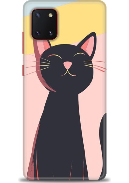 Samsung Galaxy A81 Hd Baskılı Kılıf + Seramik Tam Kaplayan Ekran Koruyucu 66