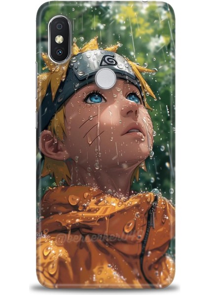 Xiaomi Redmi Note 6 Pro Hd Baskılı Kılıf + Seramik Tam Kaplayan Ekran Koruyucu 257