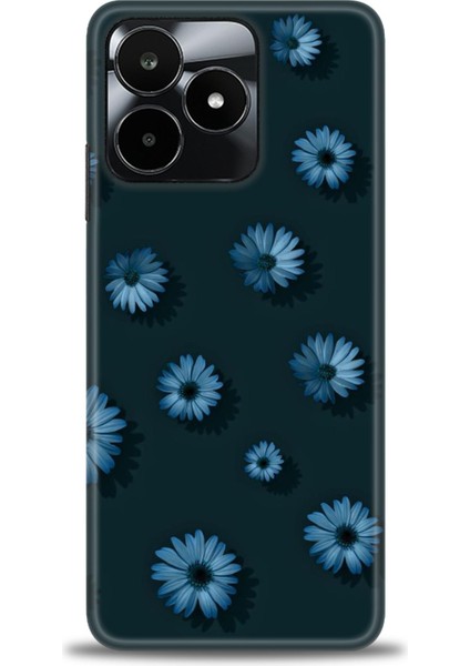 Realme C53 Kılıf Hd Baskılı Kılıf + Seramik Tam Kaplayan Ekran Koruyucu 136