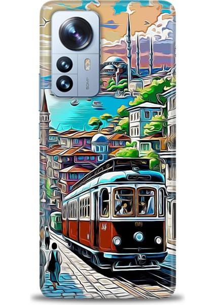 Xiaomi Mi 12 Pro Kılıf Hd Baskılı Kılıf + Seramik Tam Kaplayan Ekran Koruyucu 225