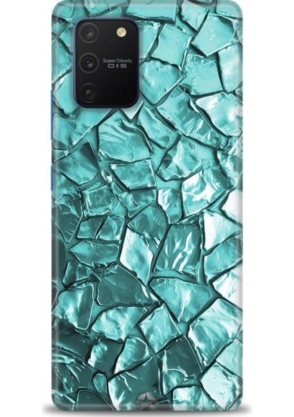 Samsung Galaxy A91 Hd Baskılı Kılıf + Seramik Tam Kaplayan Ekran Koruyucu 335