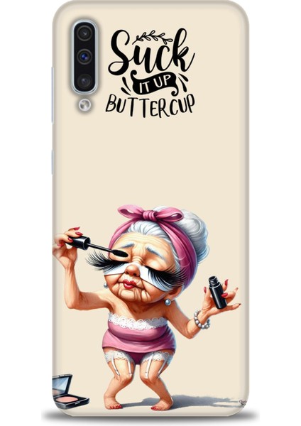 Samsung Galaxy A30S Hd Baskılı Kılıf + Seramik Tam Kaplayan Ekran Koruyucu 50