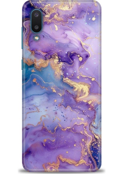 Samsung Galaxy A02 Hd Baskılı Kılıf + Seramik Tam Kaplayan Ekran Koruyucu 311