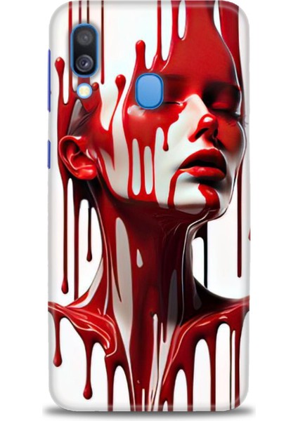 Samsung Galaxy A40 Hd Baskılı Kılıf + Seramik Tam Kaplayan Ekran Koruyucu 150