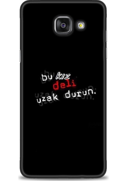Samsung Galaxy A5 2016 Hd Baskılı Kılıf + Seramik Tam Kaplayan Ekran Koruyucu 398