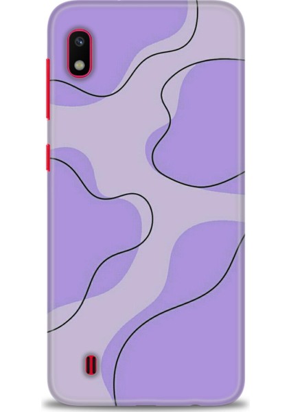 Samsung Galaxy A10 Hd Baskılı Kılıf + Seramik Tam Kaplayan Ekran Koruyucu 176