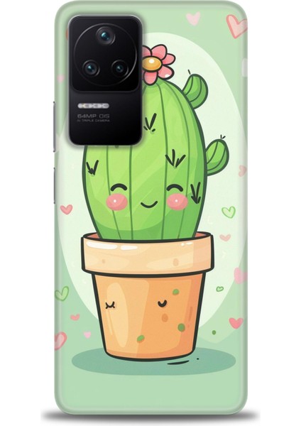 Xiaomi Poco F4 Kılıf Hd Baskılı Kılıf + Seramik Tam Kaplayan Ekran Koruyucu 308