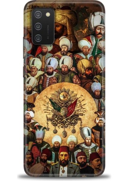 Samsung Galaxy A02S Hd Baskılı Kılıf + Seramik Tam Kaplayan Ekran Koruyucu 468