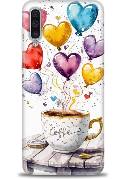 Samsung Galaxy A50S Hd Baskılı Kılıf + Seramik Tam Kaplayan Ekran Koruyucu 411