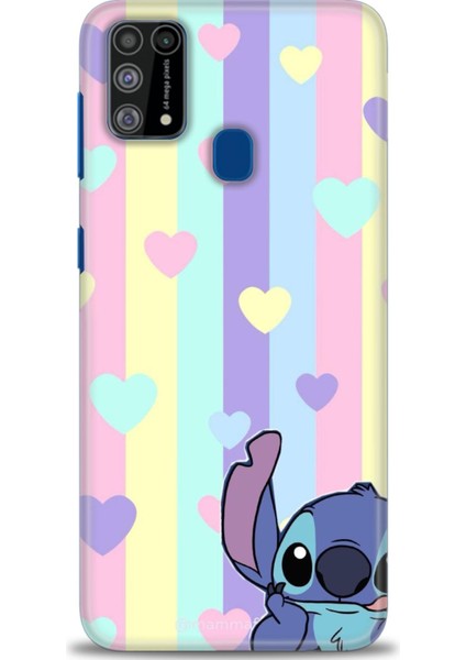 Samsung Galaxy M31 Hd Baskılı Kılıf + Seramik Tam Kaplayan Ekran Koruyucu 494