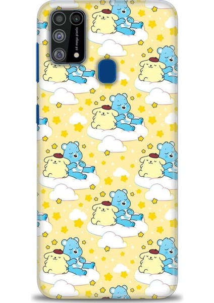 Samsung Galaxy M31 Hd Baskılı Kılıf + Seramik Tam Kaplayan Ekran Koruyucu 495