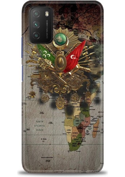 Xiaomi Poco M3 Kılıf Hd Baskılı Kılıf + Seramik Tam Kaplayan Ekran Koruyucu 467