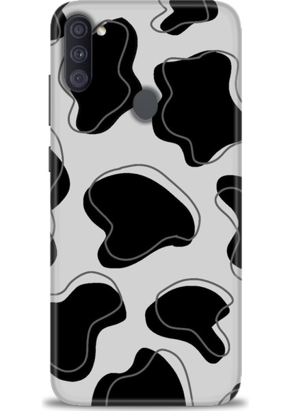 Samsung Galaxy A11 Hd Baskılı Kılıf + Seramik Tam Kaplayan Ekran Koruyucu 173