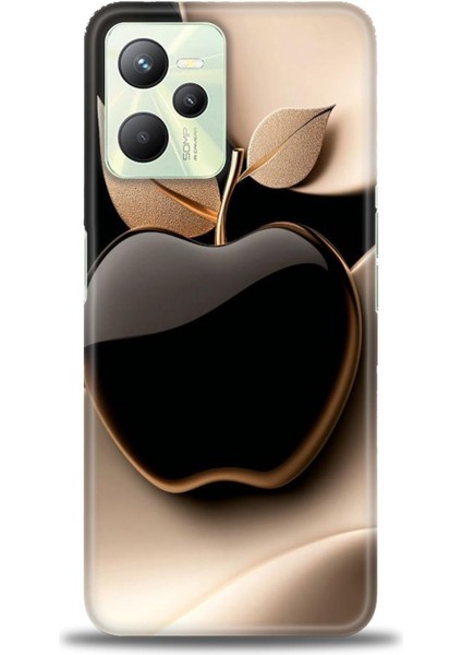 Realme C35 Kılıf Hd Baskılı Kılıf + Seramik Tam Kaplayan Ekran Koruyucu 350