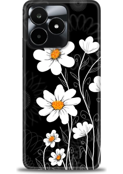 Realme C53 Kılıf Hd Baskılı Kılıf + Seramik Tam Kaplayan Ekran Koruyucu 133