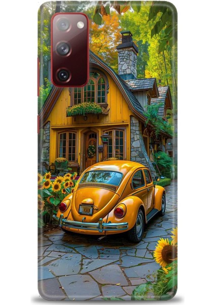 Samsung Galaxy S20 Fe Hd Baskılı Kılıf + Seramik Tam Kaplayan Ekran Koruyucu 110