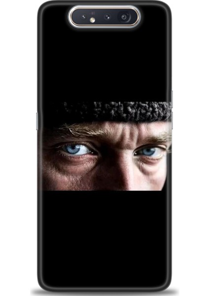 Samsung Galaxy A80 Hd Baskılı Kılıf + Seramik Tam Kaplayan Ekran Koruyucu 28