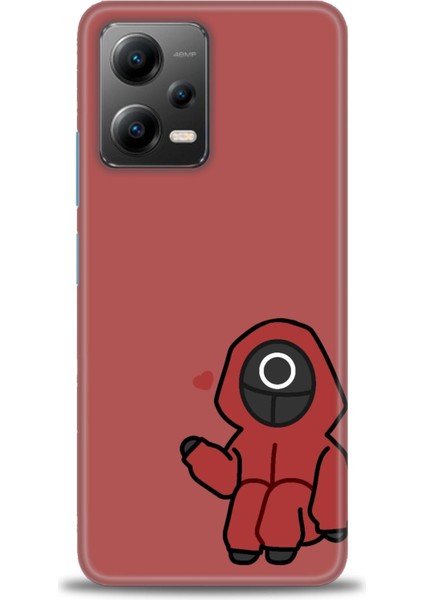 Xiaomi Poco X5 5g Kılıf Hd Baskılı Kılıf + Seramik Tam Kaplayan Ekran Koruyucu 288