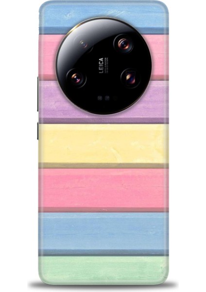 Xiaomi Mi 13 Ultra Kılıf Hd Baskılı Kılıf + Seramik Tam Kaplayan Ekran Koruyucu 431