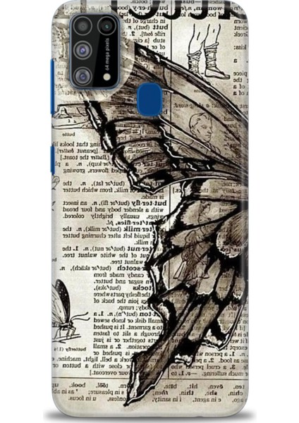 Samsung Galaxy M31 Hd Baskılı Kılıf + Seramik Tam Kaplayan Ekran Koruyucu 209