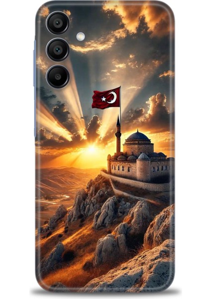 Samsung Galaxy A55 5g Hd Baskılı Kılıf + Seramik Tam Kaplayan Ekran Koruyucu 229