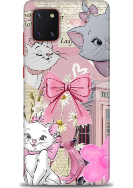 Samsung Galaxy A81 Hd Baskılı Kılıf + Seramik Tam Kaplayan Ekran Koruyucu 213