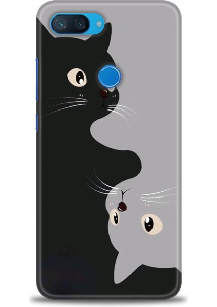 Xiaomi Mi 8 Lite Kılıf Hd Baskılı Kılıf + Seramik Tam Kaplayan Ekran Koruyucu 67