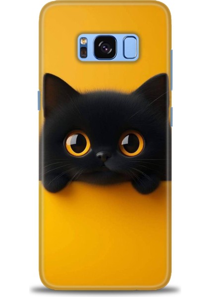 Samsung Galaxy S8 Plus Hd Baskılı Kılıf + Seramik Tam Kaplayan Ekran Koruyucu 64