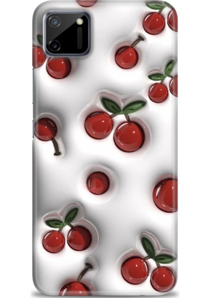 Realme C11 Kılıf Hd Baskılı Kılıf + Seramik Tam Kaplayan Ekran Koruyucu 113